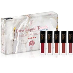 La Prestige Paris Liquid Touch Matte Lipsticks Set/5 Limited Edition Sealed